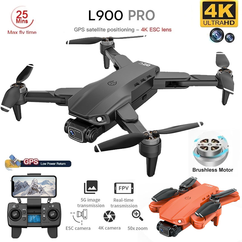 Drone Mapping - L900 pro gps drone 4k profissional